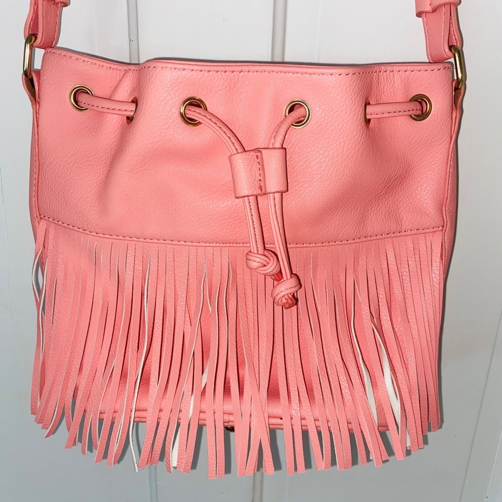 Hot pink purse